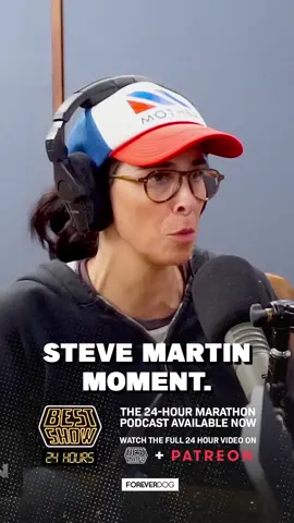 Sarah Silverman tells Steve Martin stories on #BestShow24! Full interview on Patreon.com/TheBestShow