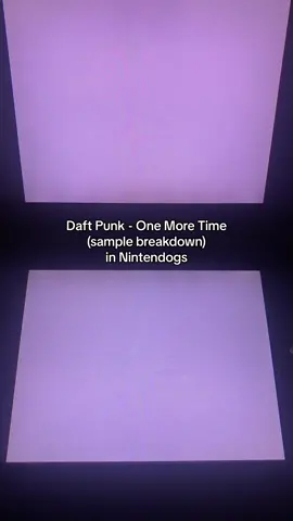 REMAKE because I like this one better #nintendogs #daftpunk #samplebreakdown 