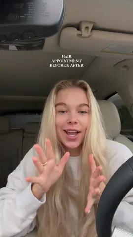answering what i ask for when i get my hair done 🫶💇🏼‍♀️ i go to @Taliya Schaefer at platinum studio ! #hairbeforeandafter #hairappointment #babylights #hairday #newhair #blondehair 