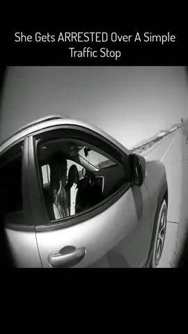 She Gets ARRESTED Over A Simple Traffic Stop #cops #police 