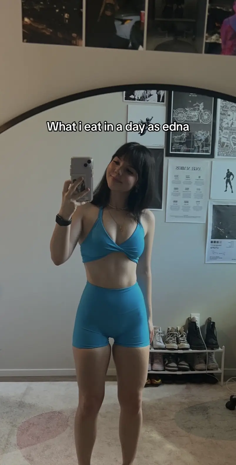 Outfit from @revoltedsoul. Honestly ate the most out of everyone at dinner but you have to eat to grow is what im slowly learning. Im scared to gain more weight but thats what a bulk is. #highprotein #gymrat #gymmotivation #fyp #gym #GymTok #bodybuilding #lifting #girlswholift #weightlifting #wieiad #whatieatinaday #caloriedeficit #asu #foryoupage #fulldayofeating #highproteinmeals #weightloss #easymeals #glutegains #abs #tinywaist 