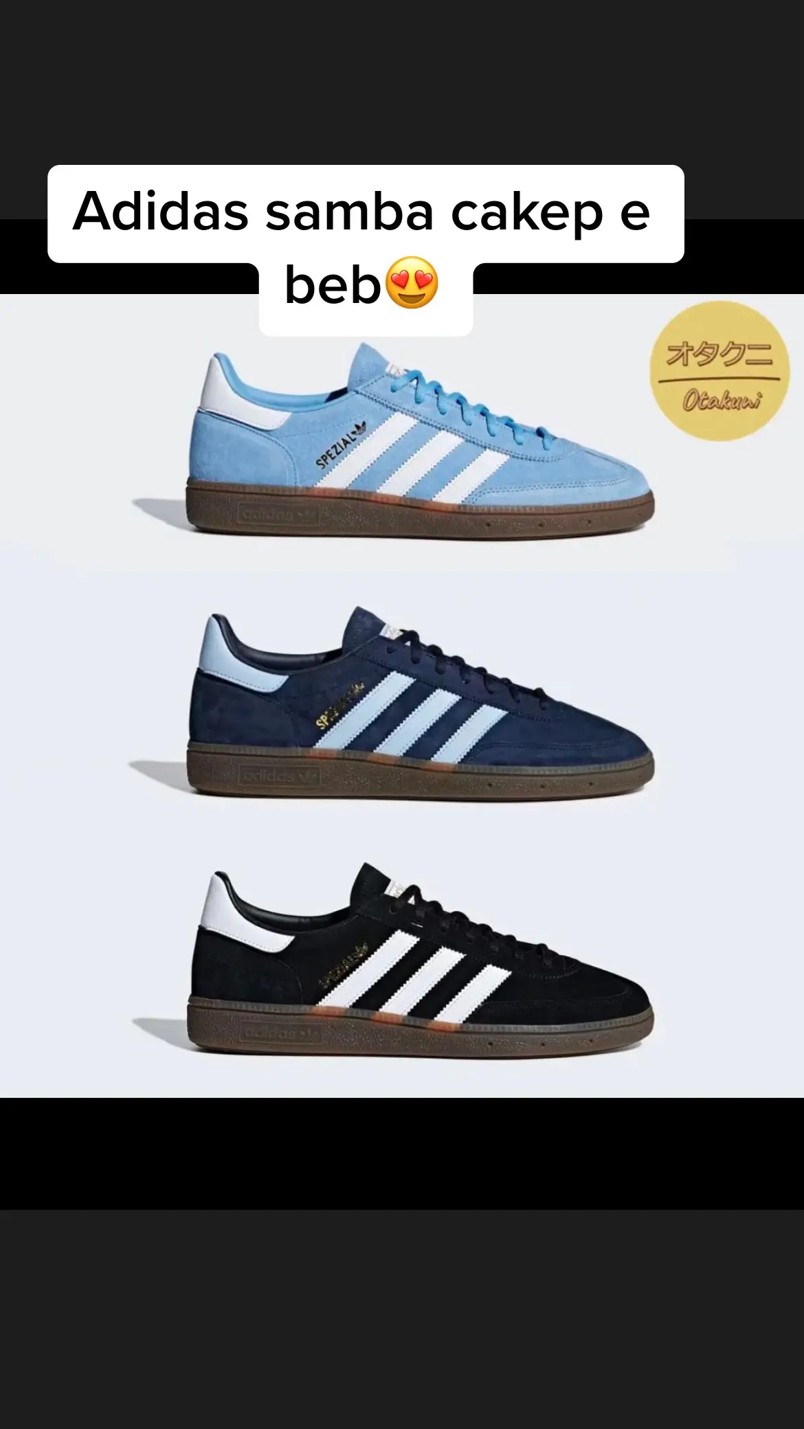 Adidas samba cuakep pol beb😍 #adidas #sepatu #sepatuadidas #adidassamba #sepatuadidassamba 