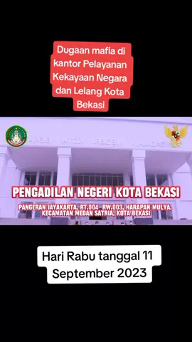 Meminta Salinan Putusan Vertek No.63/Pdt.G/2002 tanggal 2 Mei 2002 di PN Bekasi yang hingga kini berkas tidak ditemukan