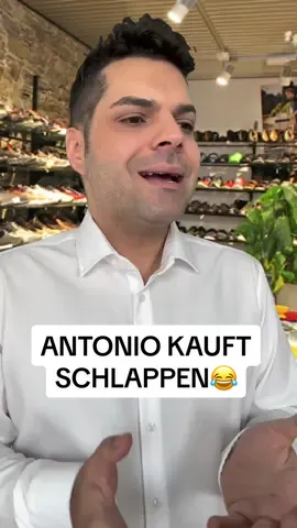 Antonio kauft Schlappen😂 #deutschesprache #deutsch #comedy #humor #joedinardo #italienisch #italien #deutschcomedy 
