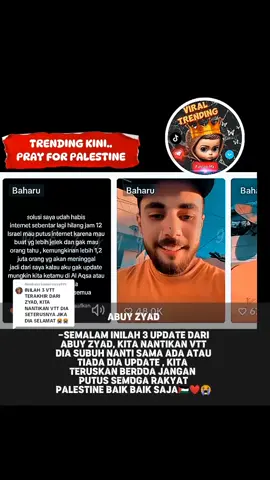 Membalas kepada @ezzyyll99 INFO HARINI MIN DAPAT, SEKARANG RAKYAT PALESTINE DI GAZA, DI ARAH OLEH ISRAEL PINDAH KE ARAH SELATAN GAZA , SEMOGA ZYAD DAN SEDARA KITA SEMUA SELAMAT DI SANA 😭 #abuyzyad #prayforgaza #freegaza🇵🇸 #freepalestine🇵🇸❤️ #palestine🇵🇸 #gazapalestine #salamtakziah #fypシ゚viral #fypシ #viraltrending99 #ezzyyl99 