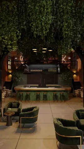Walk through this luxury interior bar design✨ LOVED working on this animation & how it came out🤍 #interiordesign #3dvisualisation #blender3d #3dartist #animation #blendercommunity #3drender #archviz #luxurydesign #bardesignideas 
