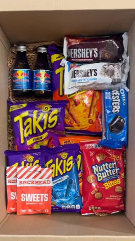 This customer is Fueling their life with a dash of Taki's along side other delicious treats 😋 #hjodies #takis #blockheads #nutterbuttercookies #redbull #hersheys #oreo 