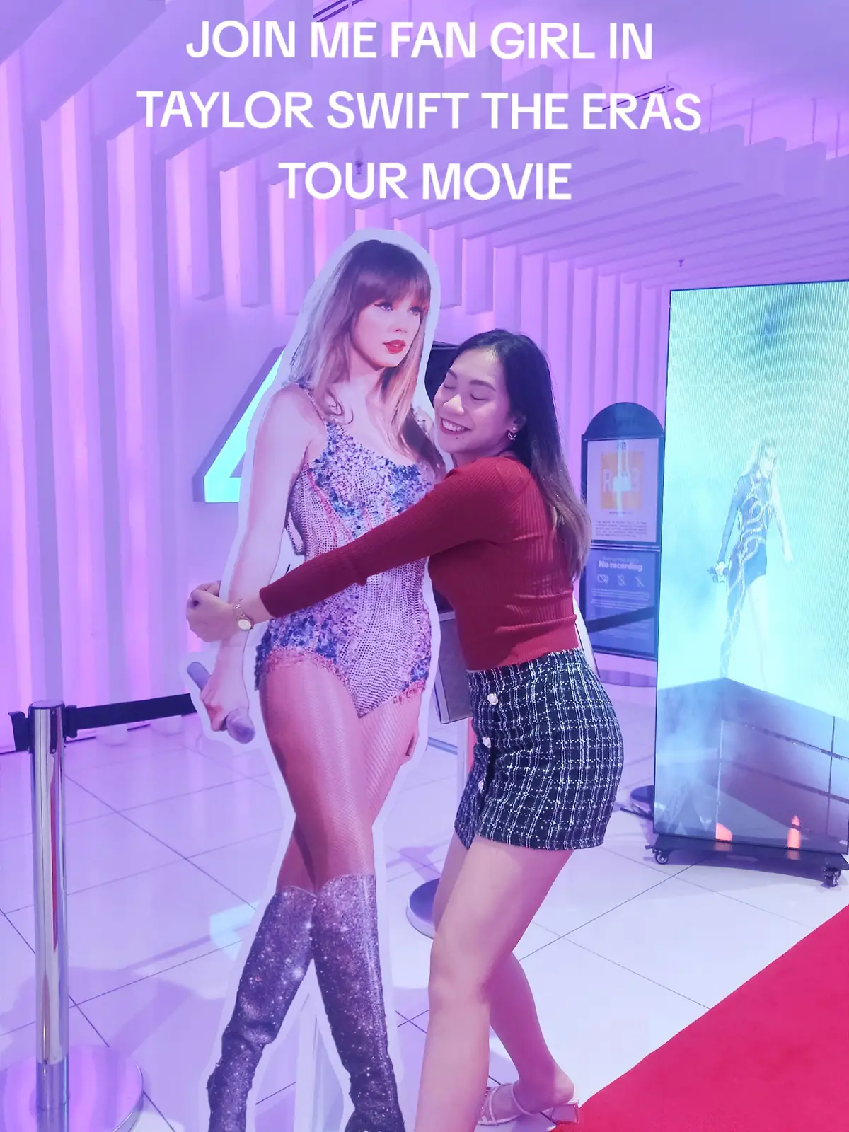 Happiest Girl 🥰 This is the closest thing I could be to the Taylor Swift's Eras Tour #erastourmovie #taylorswift #taylorswifterastourmovie #smcinema #smcinemanorthedsa #taylorswifttheerastour #swiftiesph @smnorthedsa @smcinema  @taylorswift 