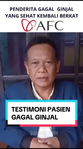 Testimoni Super Food AFC pada pasien Gagal Ginjal  *UNTUK INFORMASI LWBIH LANJUT silahkan Inbox/WA ke nomor yang tertera pada Bio *DISCLAIMER hasil yg didapatkan tiap individu bisa jadi berbeda beda tergantung pada tingkat keparahan penyakit dan tingkat penyerapan tubuh #gagalginjal #batuginjal #ureum #kreatinintinggi #afc #pejuanghd #cucidarah #solusicucidarah #superfooddafc #sopsubarashi #utsukushhii #fyp #trending 