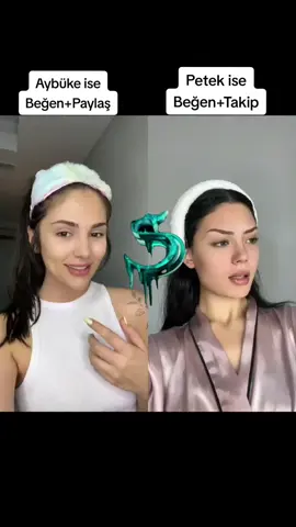 Starın kim? @Aybüke mi? @petek mi? Yorumlarda belirtin💚 #aybükeçangal #petekalemdar #değişim 