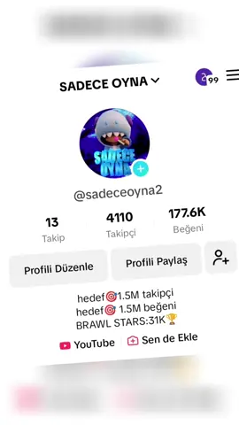 #sadeceoyna  #hedef🎯5000 takipçi #daha fazlası için takipte kal. 