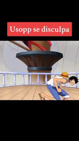 Usopp se disculpa |  #usopp #momentos #onepiece #momentosepicos #onepieceedit  #luffy #anime 