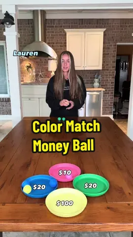 Color match money ball!! #moneyball #familygamenight #colormatch #FamilyFun #moneygames #challenge 