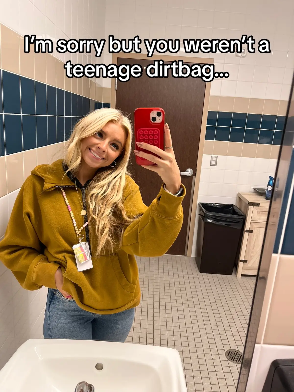 Whoops, definitely not a teenage dirtbag 😹 #fyp 