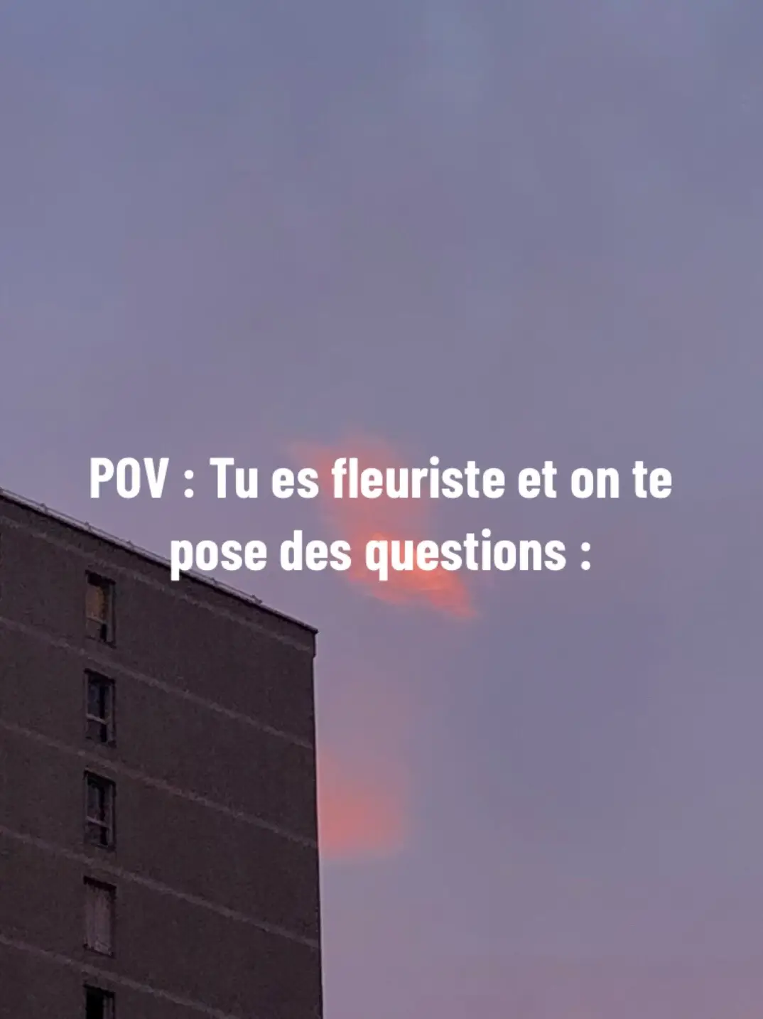 Quelques phrases qu’on entend beaucoup quand on est fleuriste 🌸💐 #florist #flowers #foryou #fyp #pourtoi 