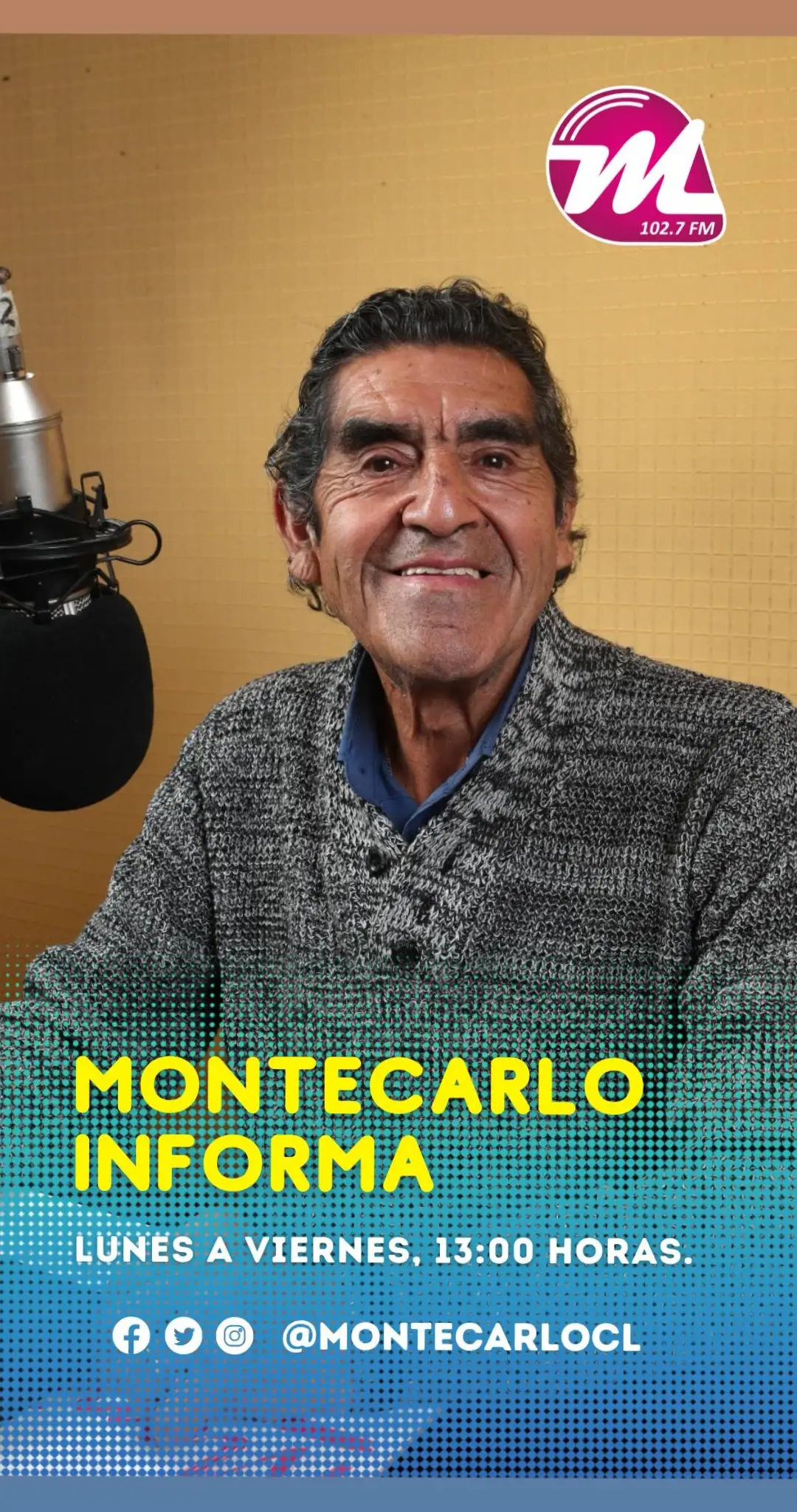 📻🎙️ El gran Wilson Castro te acompaña de lunes a viernes, a partir de las 13:00 horas, en 'Montecarlo Informa', con la información que necesitas saber en ámbitos regionales, nacionales e internacionales 👌 ¡acompánanos! ❤️