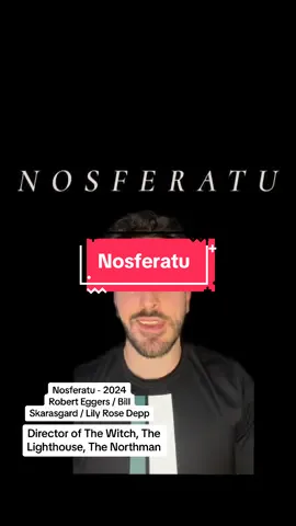 Next year, Robert Eggers is teaming up with Bill Skarsgard to give us Nosferatu, a retelling of the classic vampire story which was an adaptation of Dracula. This movie will also star Lily Rose Depp, Willem Defoe, Nicholas Hoult, and Aaron Taylor Johnson. It should be a must watch movie for any fans of horror. #nosferatu #dracula #vampires #roberteggers #thenorthman #thewitch #thelighthouse #willemdafoe #horrortok #horror #spookyszn #scarymovies #movies #movietok #film #billskarsgård #willemdafoe #lilyrosedepp #nicholashoult #aarontaylorjohnson 