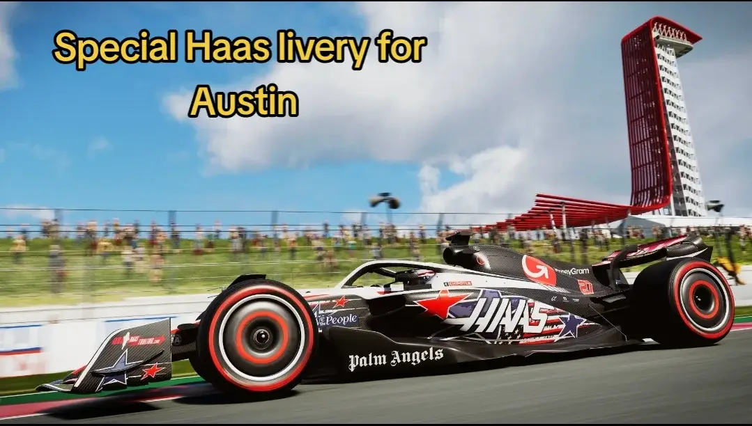 Special Haas livery for the Austin GP!🇺🇲👍👍 #haasf1team #f1 #f1tiktok #f1tok #Cota #cota2023 #formula1tiktok #f1livery #formulaonefans #f1fans #f1fyp #fypシ #austingp #austingp2023 #haasf1 @MoneyGram Haas F1 Team 