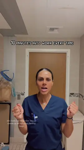 jk i love my job 🥲 #nurse #work #nursesoftiktok #ernurse #nursehumor #funny #funnyvideos #humor #medical #nursingstudent #nursingschool #paramedic #emergency #morningroutine #working #scrubs #fy #fypシ #foryoupage #VoiceEffects #voiceover 