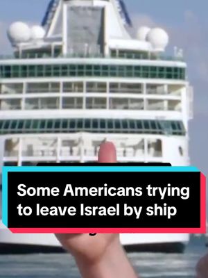 Thousands of U.S. citizens gathered in Haifa, Israel on Monday to evacuate the country on a ship to Cyprus. The ongoing conflict is causing flights to and from Israel to be canceled.  Among those trying to leave were Kristin Van Kilberg and her friends who were on a Christian pilgrimage to Israel when Hamas attacked. NBC News' Josh Lederman reports.