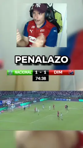 Penalazo Atl.Nacional vs DIM #paratii #futbol #futbolcolombiano #medellin #atleticonacional⚽️🥰 #dim #ligabetplay 