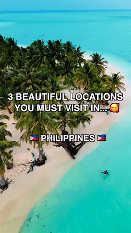 3 #beautiful locations you must visit in the #philippines 🥰 #palawan #boracay #cambugahayfalls #trending #reels #asia #viraltiktok 