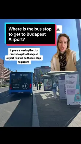 Replying to @whatloloeats How do you find the aiport shuttle bus stop in Budapest? The bus stops for 100E are on the same road just on oppsite sides. If you are arriving from Budapest Aiport than you will facing the St.Stephens basilca when you get off. If you are going to the airport from the centre than you will see just buildings of Budapest. I hope you find this information helpful! #budapestairport #budapestguide #100Ebus #100ebudapest #budapest #europetravel #bettitoursbudapest #budapest2023 #airportshuttle #airportshuttlebus #airportbusbudapest #budapesttips 