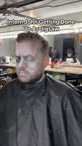 Do you want to play a game with @InternJohn as #Jigsaw? #Saw #sawx #FieldofScreamsMaryland #makeup 