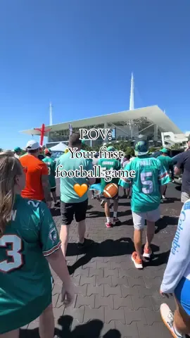 Part 2 | First of many! Fins up bby🤍🐬🧡  #miami #miamidolphins #football #fyp #dayinmylifevlog #Vlog #miamifootball 