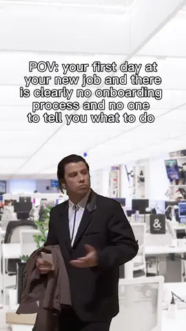 First day at the new job and there’s no onboarding process #workmemes #newemployee 