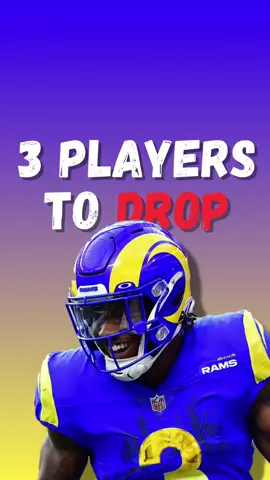 Drop these bums🚮🚮 #football #fantasy #drop #week7 #bdge Zeke Elliot Cam Akers Dalvin Cook New York Jets LA Rams Emari Demercado Arizon Cardinals Droppable