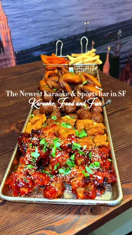 @mnstarlounge is the newest Karaoke and Sports Bar in San Francisco. They’re open until midnight and are serving up huge platters and various dishes that works for small or large groups.  . . . #sanfranciscofoodie #eatsf #eastbayfood #sffoods #sfeats #bayareaeats #sanfranciscoeats #karaoke #sportbars #sanfranciscobay 