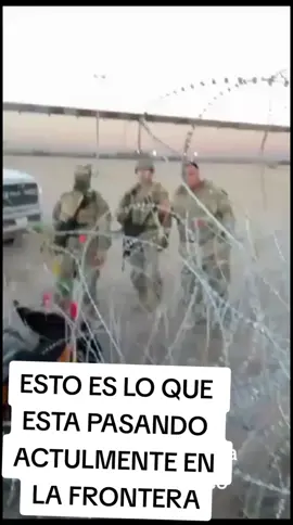 así esta la frontera de México #migrantes #leyesley 