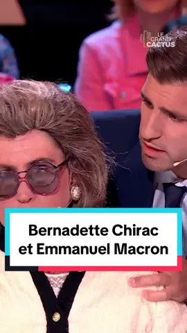 La déclaration d’Emmanuel Macron à Bernadette Chirac 🌵😅 #sketch #comedy #sketchcomedy #legrandcactus #comedyvideo #parodie #tvshow 