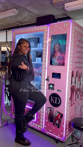 Come stock my vending machine with me!💕🎉 Lashes, bonnets, and edge bands all added today😍 Would you buy hair from a vending machine?👀🔥 #hairvendingmachine #hairmachine #dchairstylist #rvahairstylist #dmvhairstylist #vendingmachine #hairvendingmachinedmv #dmvhair #baltimorehairstylist #hairvendingmachines #vahairstylist 