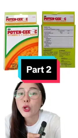 Replying to @Let floro Part 2 l Vitamin C + Collagen 🤔  #kabotika #fyp #LearnItOnTikTok #healthtok #vitamin #foodsupplement 
