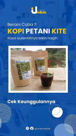 Tahukah teman UMKM ? Lahat merupakan kabupaten/kota yang masuk dalam kategori 5 besar penghasil kopi terbesar di Sumatera Selatan dan salah satu penghasil nya adalah @kopi_petani_kite yang terletak di Desa Serambi Kecamatan Jarai Kabupaten Lahat. 😀 Tak tanggung produksi kopi dijaga ketat oleh petani kopi muda desa setempat. Berikut keunggulan yang buat temen UMKM tidak ragu untuk membeli @kopi_petani_kite : 1. Produk diolah langsung mulai dari proses paling hulu (kebun) hingga hilir (pemasaran) 2. Kopi yg dipanen dan diolah adalah kopi robusta, yg dipanen selektif atau petik merah 3. Sistem pengolahan kebun menerapkan pertanian berkelanjutan atau organik 4. Kopi dijemur ditempat penjemuran khusus, yakni rumah penjemuran kopi, sehingga terhindar dari kontaminasi hewan ataupun lainnya, dan penjemuran dengan pemantauan suhu yg relatif konsisten. 5. Kopi yg dipanen berasal dari lereng Gunung Dempo, dengan ketinggian tanam berkisar 700-1500 Mdpl 8. Telah tersertifikasi halal dan PIRT. Kopi robusta yang dihasilkan cocok untuk seduhan Tubruk, Espresso, Kopi Susu dan ataupun aneka olahan makanan/minuman berbahan dasar kopi 9. Berkomitmen dalam sumbangsih pembangunan literasi anak-anak petani kopi dan penduduk, dimana 20% keuntungan digunakan untuk pemberdayaan dan membeli buku-buku literatur Gimana ? Tertarik mencoba ? Yuk bisa DM @umkmlahat Jangan lupa support UMKM Lahat dengan follow @umkmlahat share & membeli produknya ya 🤗 #umkmindonesia #umkmnaikkelas #umkmbangkit #umkm #umkmlahat #umkmsumsel #umkmkablahat #umkmgoonline #umkmpalembang #infoumkm #wonderfullindonesia #cintaiprodukindonesia #cintaiproduklokal #cintaiprodukdalamnegeri #kopilahat #kopirobusta #kopirobustalahat #kopi #umkmkopi #kopilokal #kopilahat #kopisumsel 