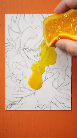 GOKU🍊Orange Art #dragonball #art #drawing #satisfying #artist #artwork #anime #goku #dragonballsuper #skills #sketch #fanart #ドラゴンボール #悟空 #描いてみた #アート #イラスト #fanart #fyp #foryou 