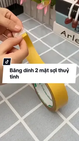 Băng dính sợi thuỷ tinh dán mọi thứ#bangdinh2mat #bangdinhdanang #bangkeo2mat #bangdinhtrongsuot #lientit 