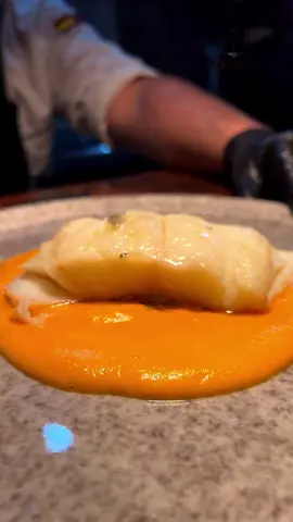 bacalao al horno 🔥  #bacalao #pescadoalhorno #pescadofresco #plato #comesano #Foodie #cremadeboniato #emplatado #hosteleriaespaña #cocinando #lacocinanosune #restaurantetrujillo #desde1981 