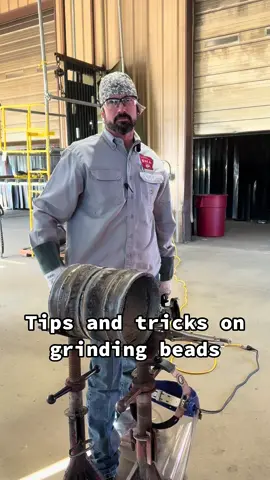 Tips and tricks for grinding beads! #BeElite #weldernation #welder #pipewelding #weldtest #weld #pipewelding #weldtest #welding #weldtok #travelingwelder #weldtips 