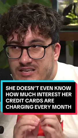 She Doesn't Even Know How Much Interest Her Credit Cards Are Charging Every Month #creditcarddebt #debt #financialaudit 