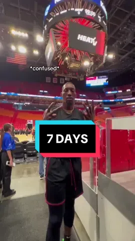 The countdown is on 🔥 #miamiheat #bamadebayo #openingnight #NBA 