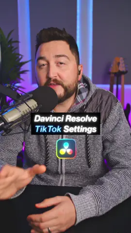 Easy Davinci Resolve project setup for TikTok videos, including the best export settings! 📱🔥🔥🔥 #davinciresolve #videoedit #davinciresolvetutorial 