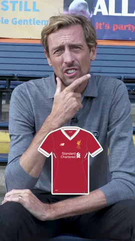 Peter Crouch names the first players that come to mind when he sees these iconic Liverpool kits ⏮️💭 #liverpool #lfc #crouch #petercrouch #football #Soccer #tntsports 