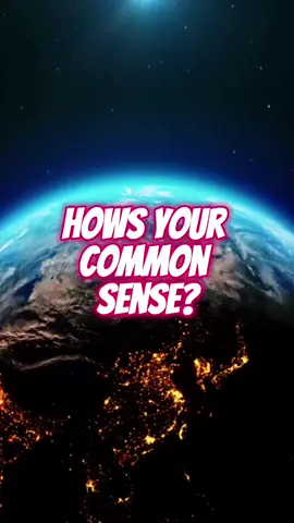 Common Sense Trivia #quiz #quiztime #trivia #triviachallenge