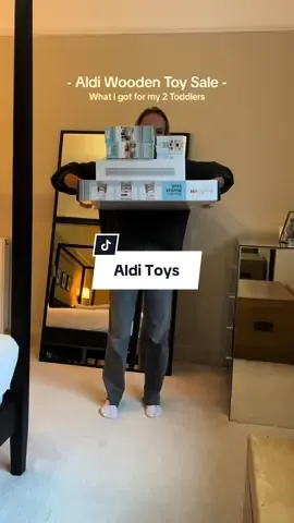 Did you go? Let me know if it was a successful trip? The weather is so bad today where I live so it definitely felt like an adventure going to get these toys and my Aldi wasn’t busy but things were already sold out. #aldispecialbuys #aldiwoodentoys #aldihaul #toddlersoftiktok #momcontent #toysfortoddlers #toddleractivities 