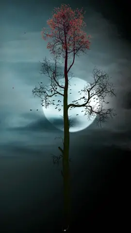 Moon #fyp #scenery #sceneryvideos #beauty #landscape #moon #moonlight 