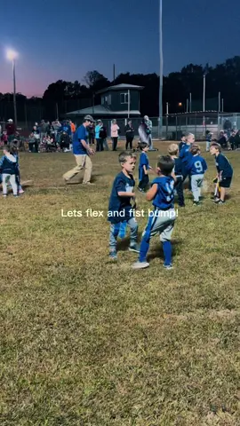 Forget shaking hands….lets FLEX amd FIST BUMP!  #bufordfamilyadventures #flagfootball #dripinthesip #thesip 