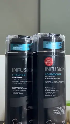 A linha infusion é um must-have para combater o ressecamento e estimular o brilho dos fios. Experimente! 👩✨ #trusshair #truss 